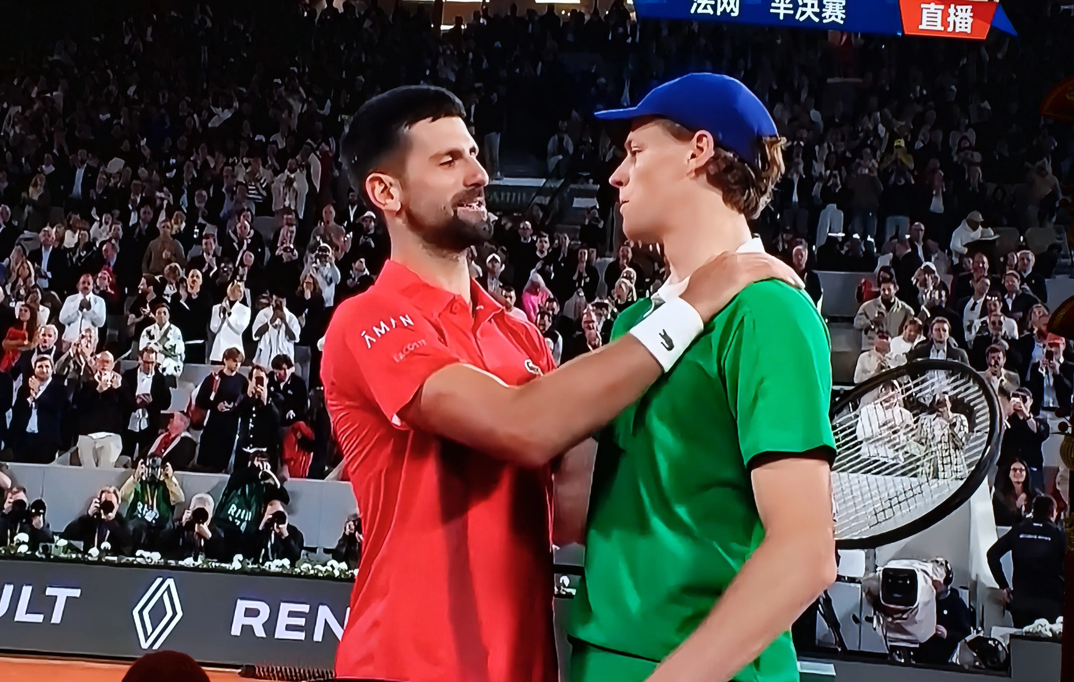 欧洲网球队险胜日本网球队，德约科维奇制霸全场